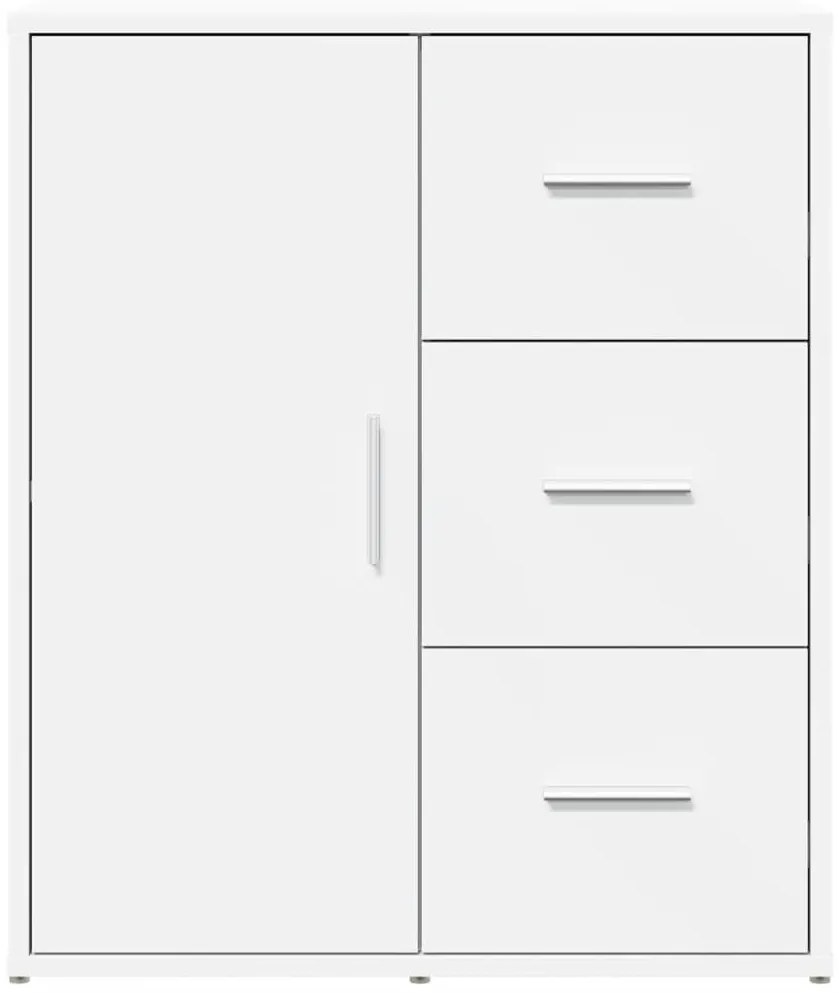Aparadores 2 pcs 60x31x70 cm derivados de madeira branco
