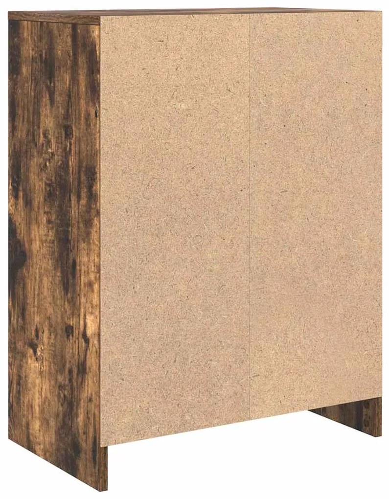 Aparador 57x34x76 cm derivados de madeira carvalho fumado