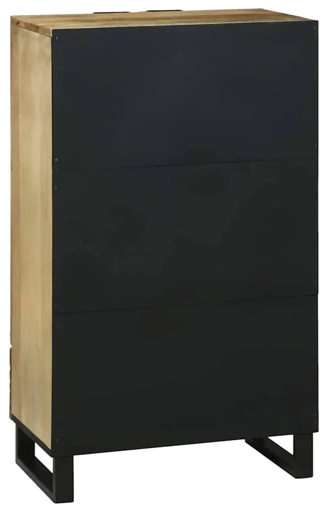 Highboard 60x33.5x100 cm Madeira Sólida de Manga
