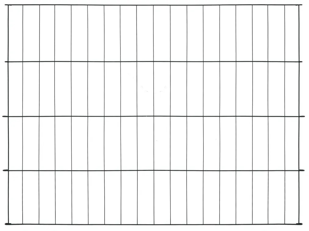 Conjunto painéis de vedação para jardim 115x79 cm verde