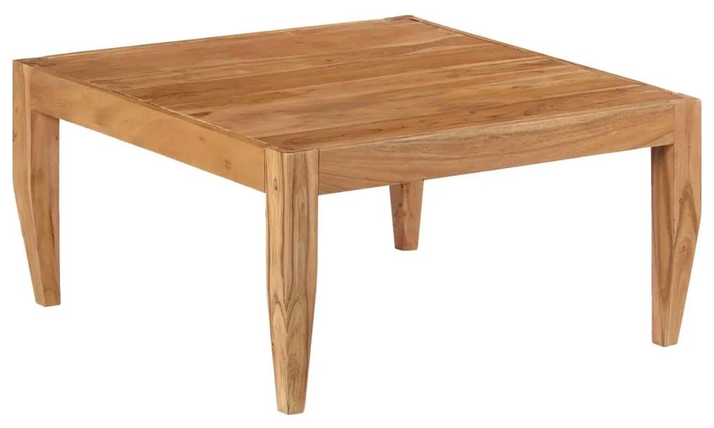Mesa de centro 80x80x41 cm madeira de acácia maciça castanho