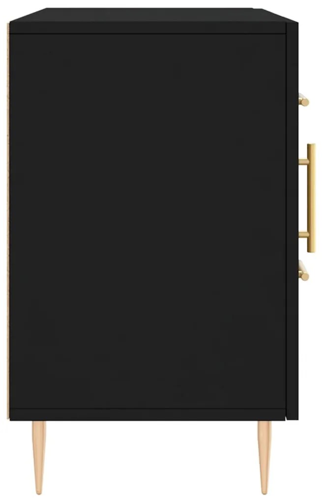 Aparador 100x36x60 cm derivados de madeira preto