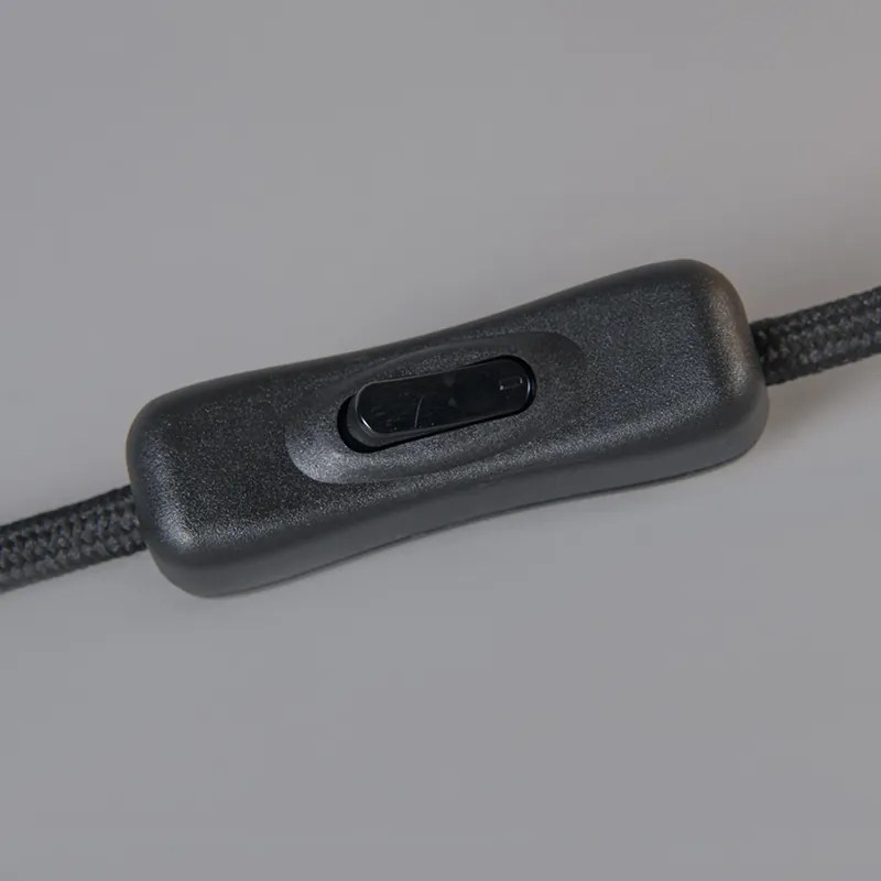 Candeeiro de mesa moderno cromado - Facil