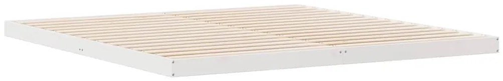 Cama de Chão vidaXL 200x210 cm Madeira de Pinho Sólido