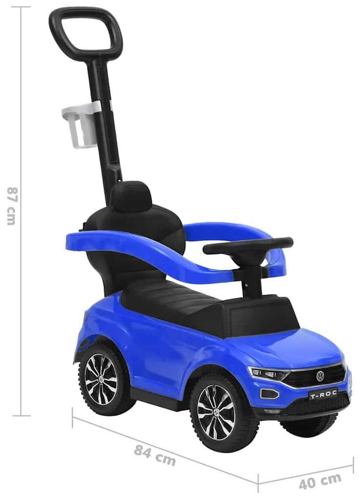 Carro de passeio Volkswagen T-Roc azul