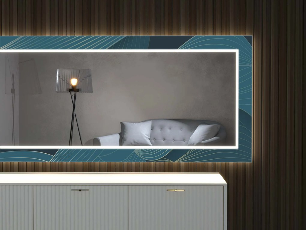Espelho LED com decoração D23