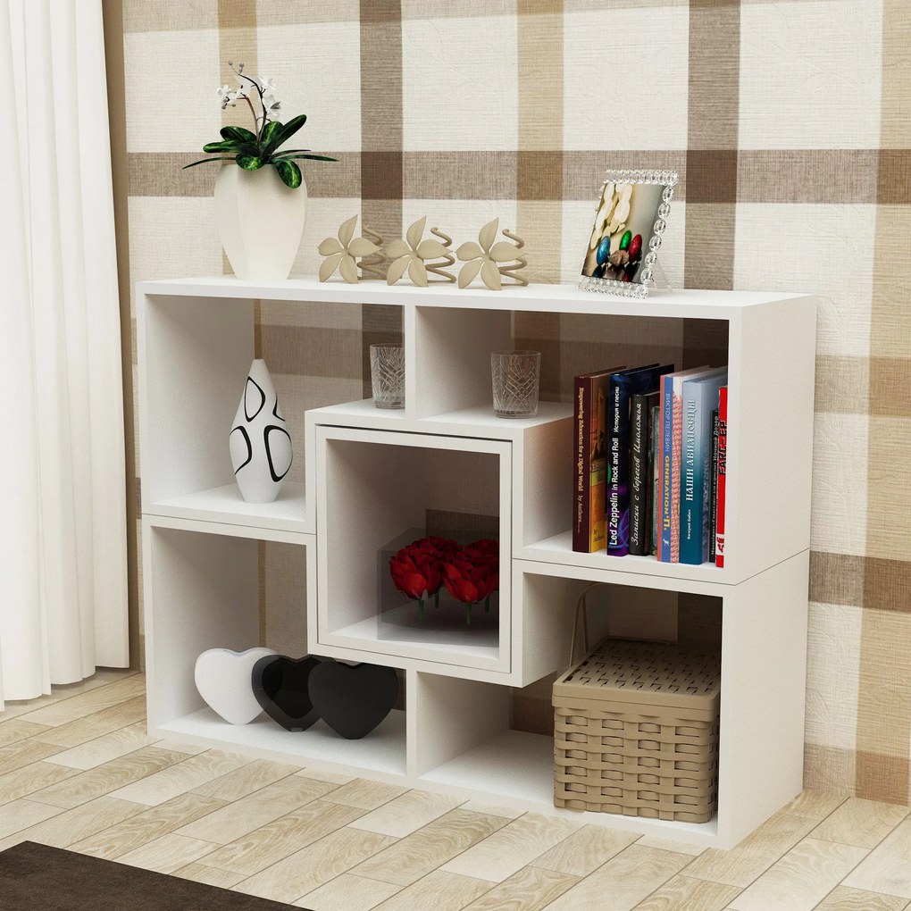 Estante Beled – Branco – 105x76,4x29,5 cm