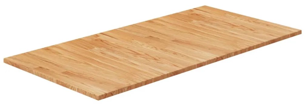 343011 vidaXL Bancada p/ WC 100x50x1,5 cm madeira tratada castanho-claro