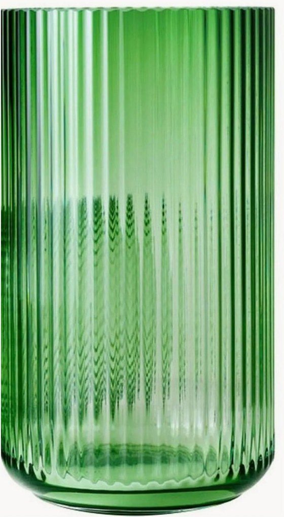 Jarra de vidro artesanal Lyngby, Alt 25 cm