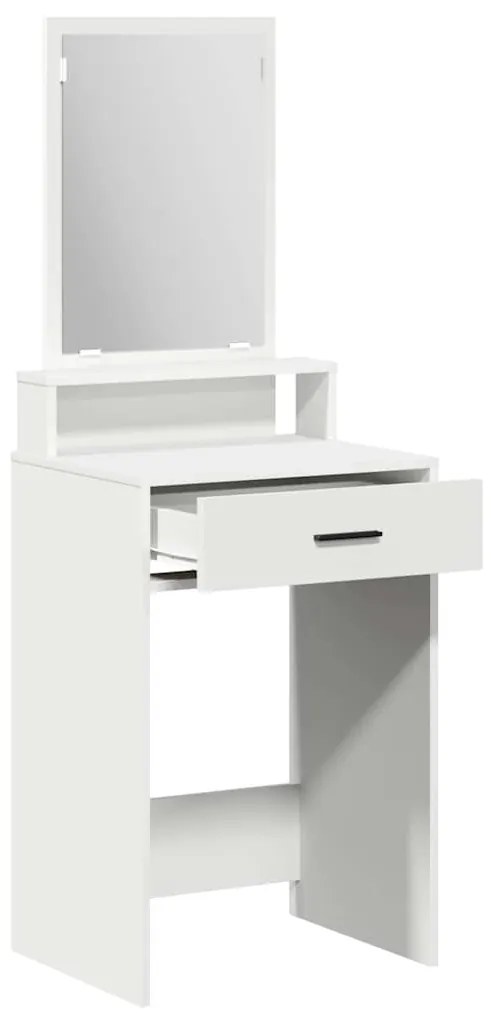 Mesa de Maquiagem vidaXL com Gavetas Branca 50x41x140 cm