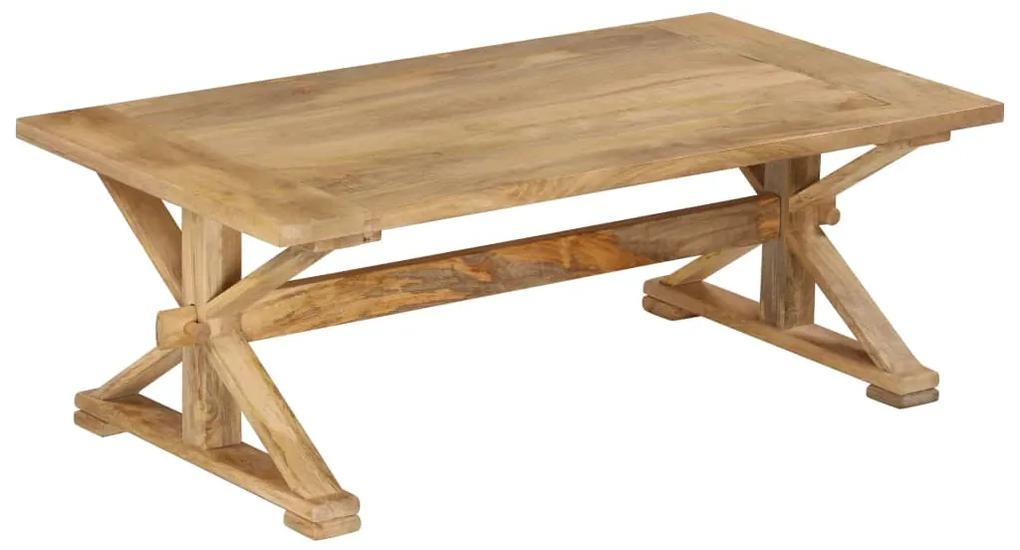 Mesa de centro 110x60x40 cm madeira de mangueira maciça