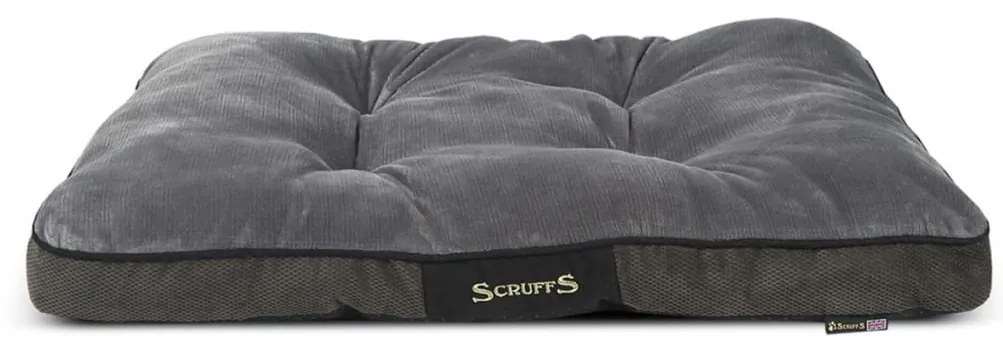Scruffs &amp; Tramps Colchão para cães Chester tamanho M cinzento 1160