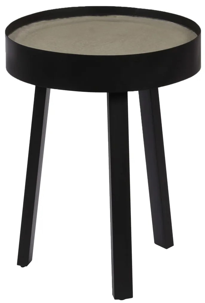 vidaXL Mesa de centro com tampo em cimento 40x55cm