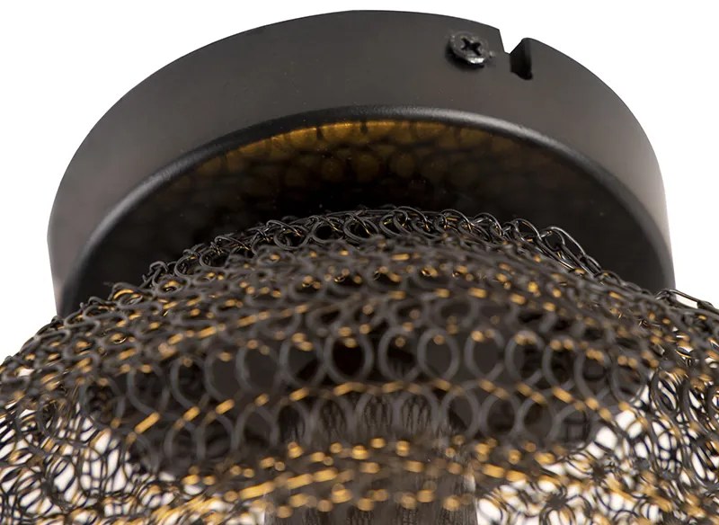 Candeeiro de teto oriental preto - Nidum Bene Oriental