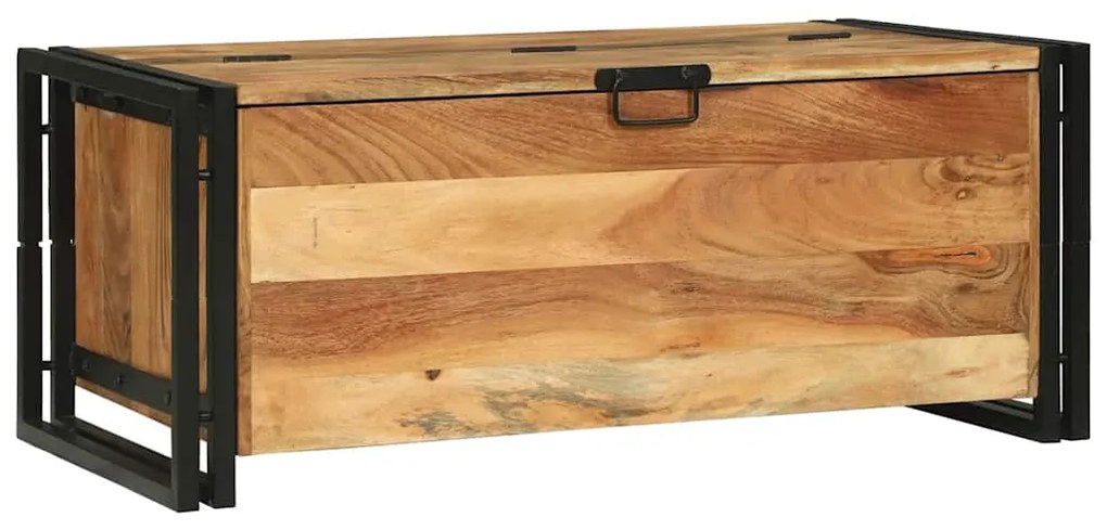 Mesa de Café - 90x50x38 cm em Madeira de Acácia