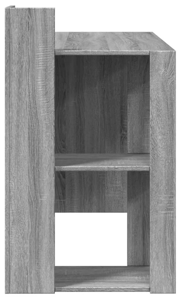 Secretária 103,5x56,5x94cm derivados de madeira cinzento sonoma