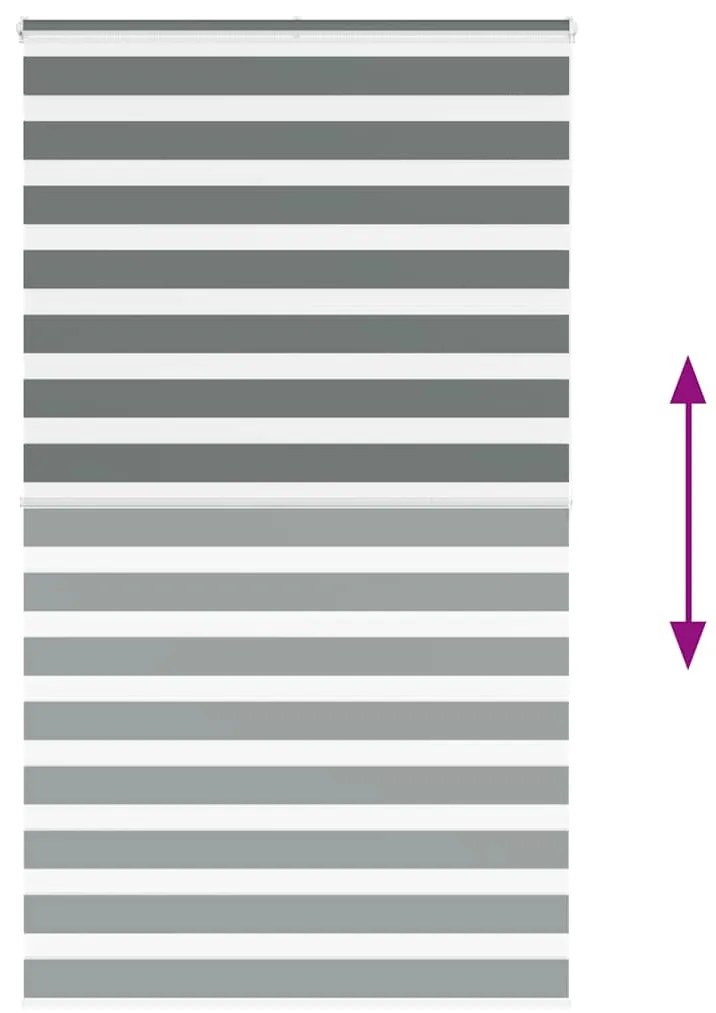 Cortina de zebra 120x200 cm largura do tecido 115,9cm poliéster