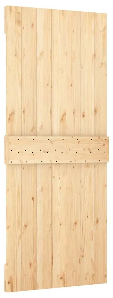 Porta NARVIK 85x210 cm madeira de pinho maciça