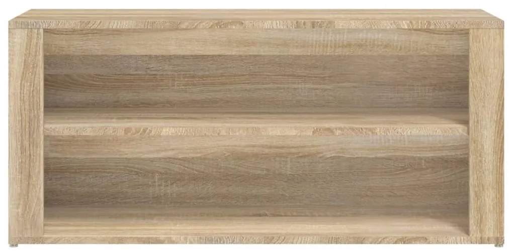 Sapateira 100x35x45 cm derivados de madeira carvalho sonoma