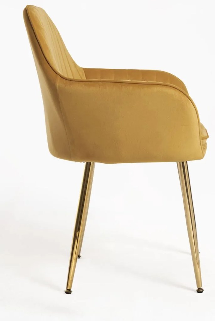 Cadeira Chic Golden - Mostarda