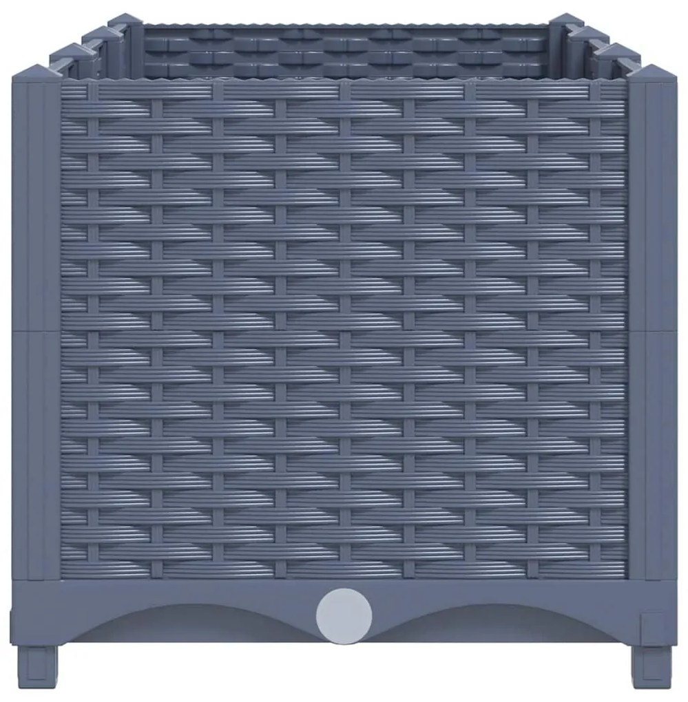 Canteiro elevado 120x40x38 cm polipropileno