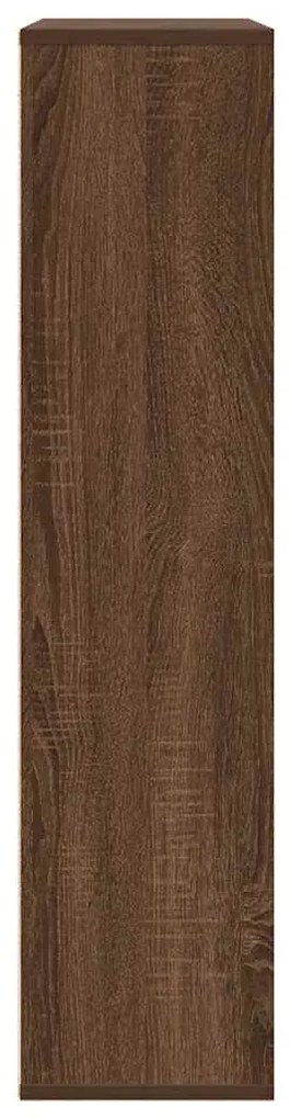 Estante 89x24x101,5 cm derivados de madeira carvalho castanho