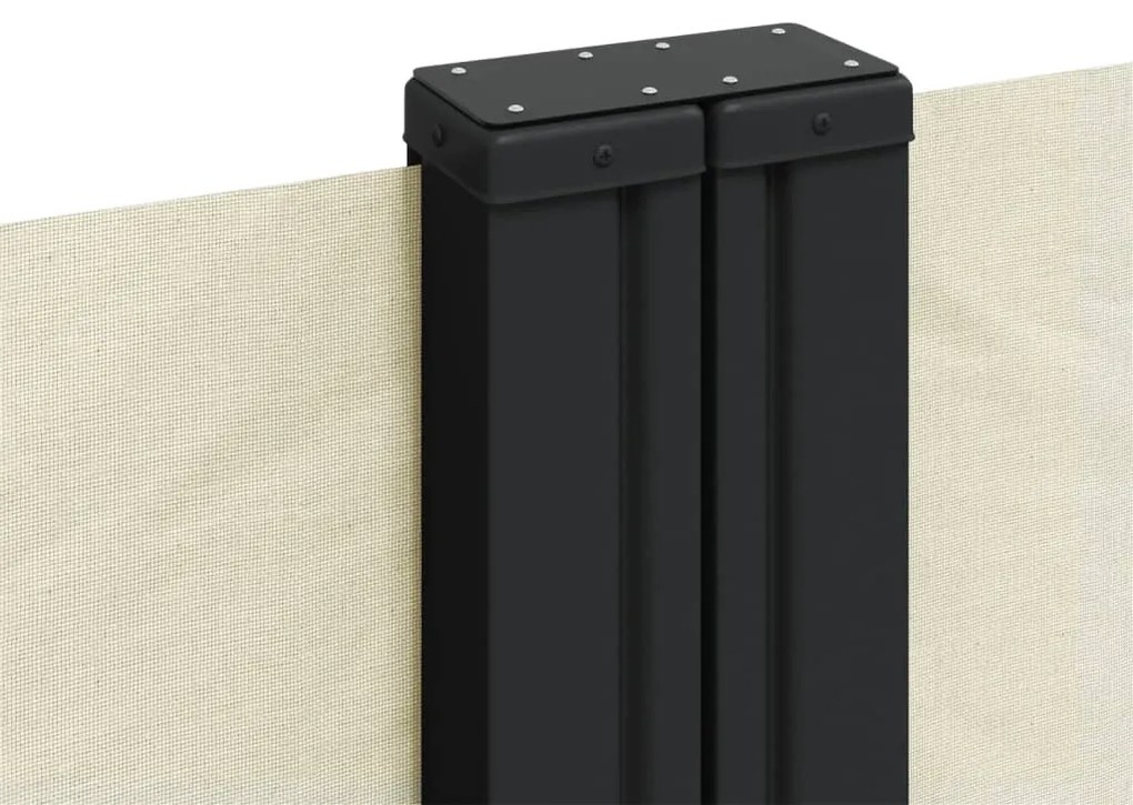 Toldo lateral retrátil 160x1200 cm creme