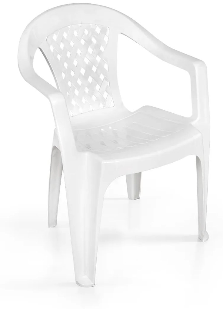 Cadeira INFINITY Branca - Polipropileno - conjunto com 6 unidades