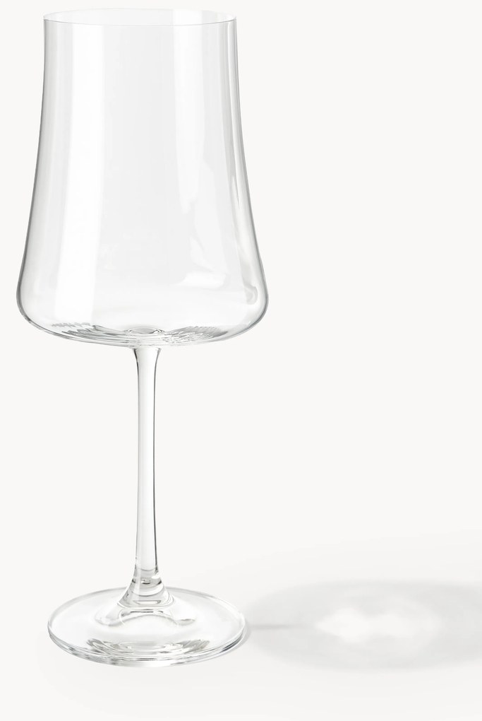 Copos de vinho tinto em cristal Gwenda, conjunto de 6