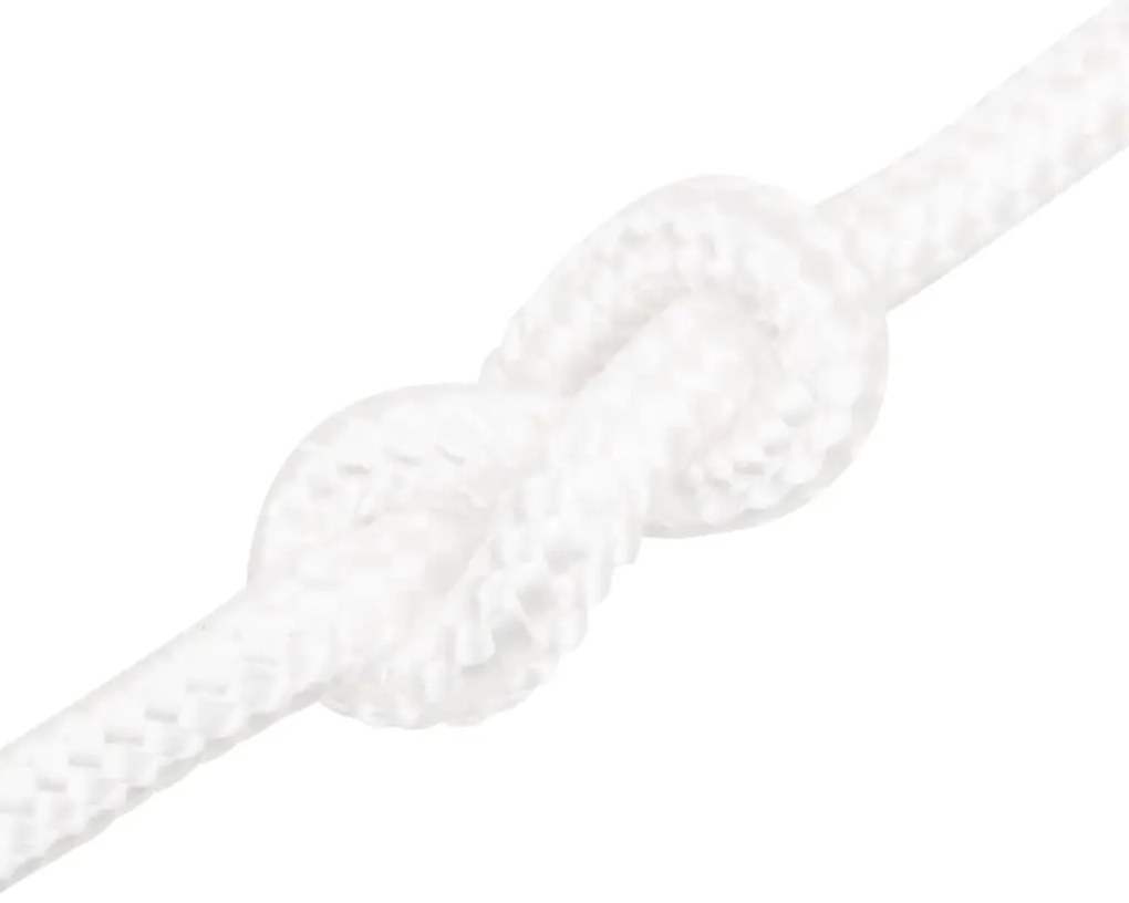 Corda de barco 16 mm 100 m polipropileno branco completo