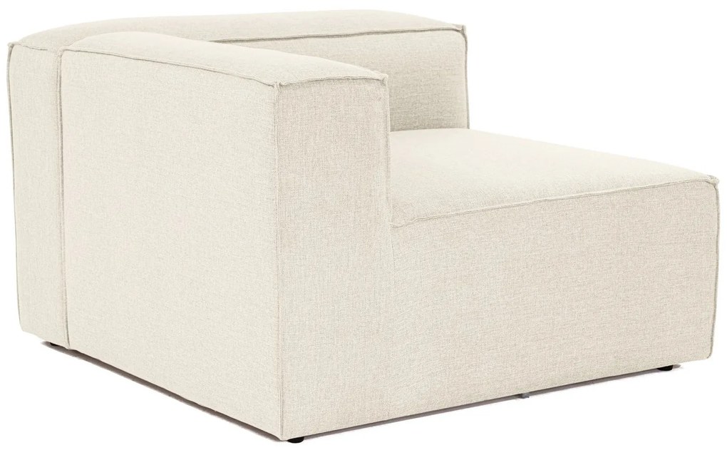 Sofá de 1 Lugar Fora – Ecru – 107x66x105 cm