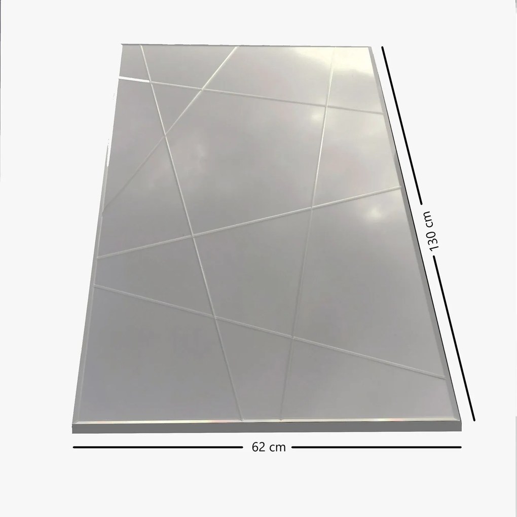 Espelho A331D – Prateado – 62x2,2x130 cm