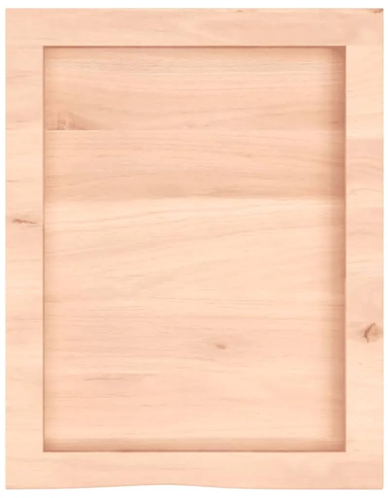 Prateleira de parede 40x50x(2-6) cm carvalho maciço não tratado
