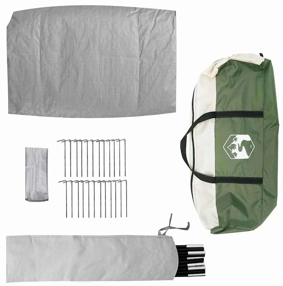 Barraca Familiar Tipi Verde 10 Pessoas Impermeável