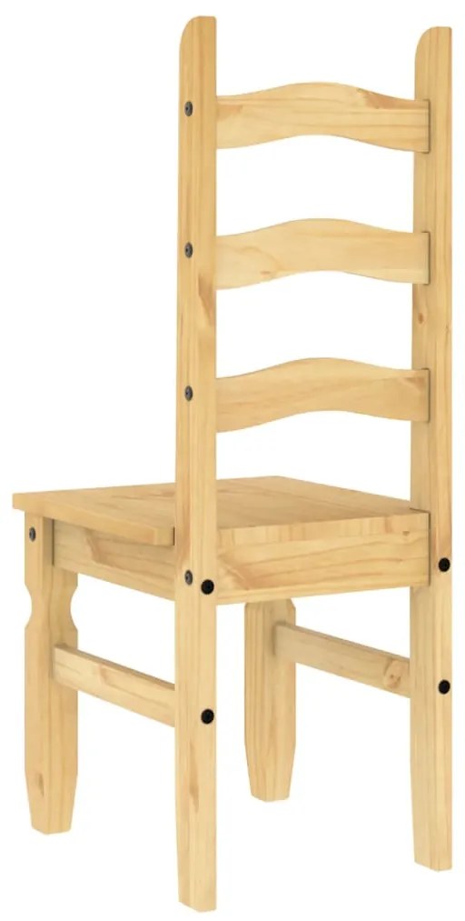Cadeiras de jantar 2 pcs Corona 42x47x107 cm pinho maciço