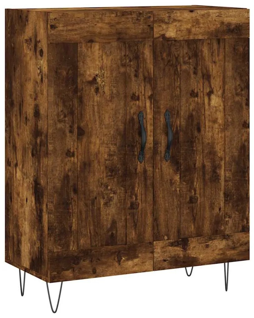 Aparador 69,5x34x90 cm derivados de madeira cor carvalho fumado