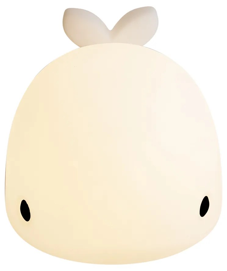 Candeeiro de mesa branco 50cm incl. LED regulável IP54 recarregável - Baby Whale Para crianças