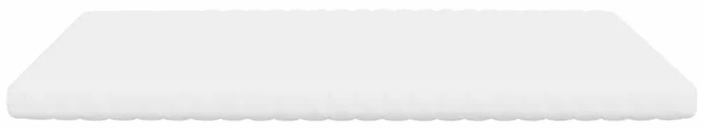 Colchão de espuma 200x210 cm 7 zonas dureza 20 ILD branco
