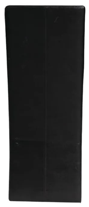 Cadeiras de jantar 2 pcs couro artificial preto