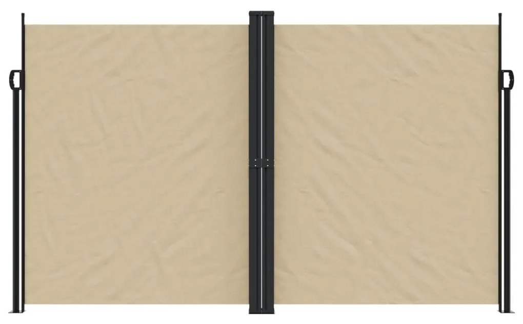 Toldo lateral retrátil 200x1200 cm bege