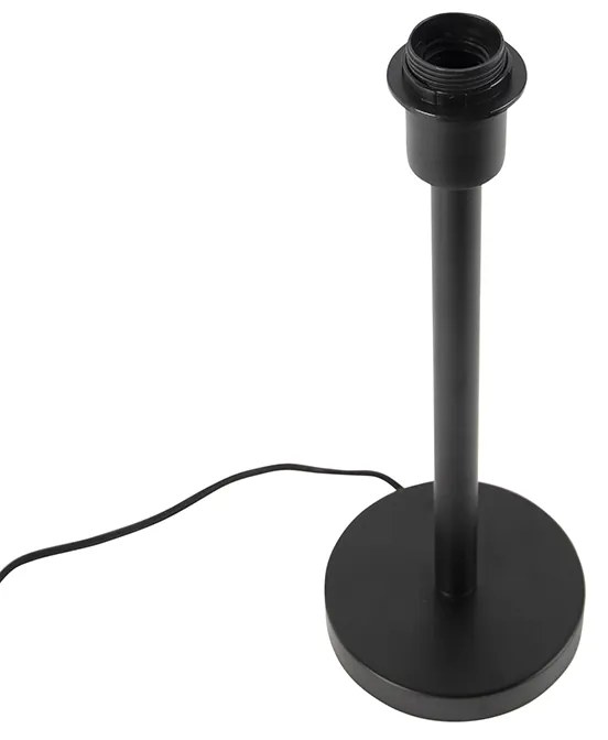 Candeeiro de mesa moderno preto sem abajur - Simplo Moderno