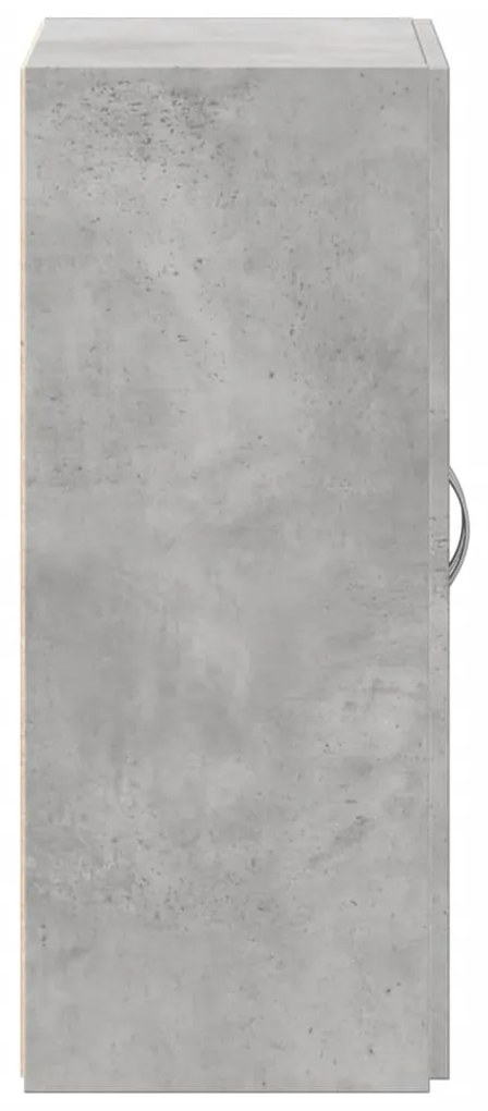 Arquivador 60x32x77,5 cm derivados de madeira cinzento cimento