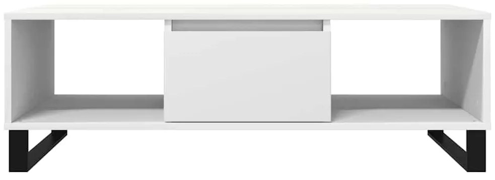 Mesa de centro 104x60x35 cm derivados de madeira branco