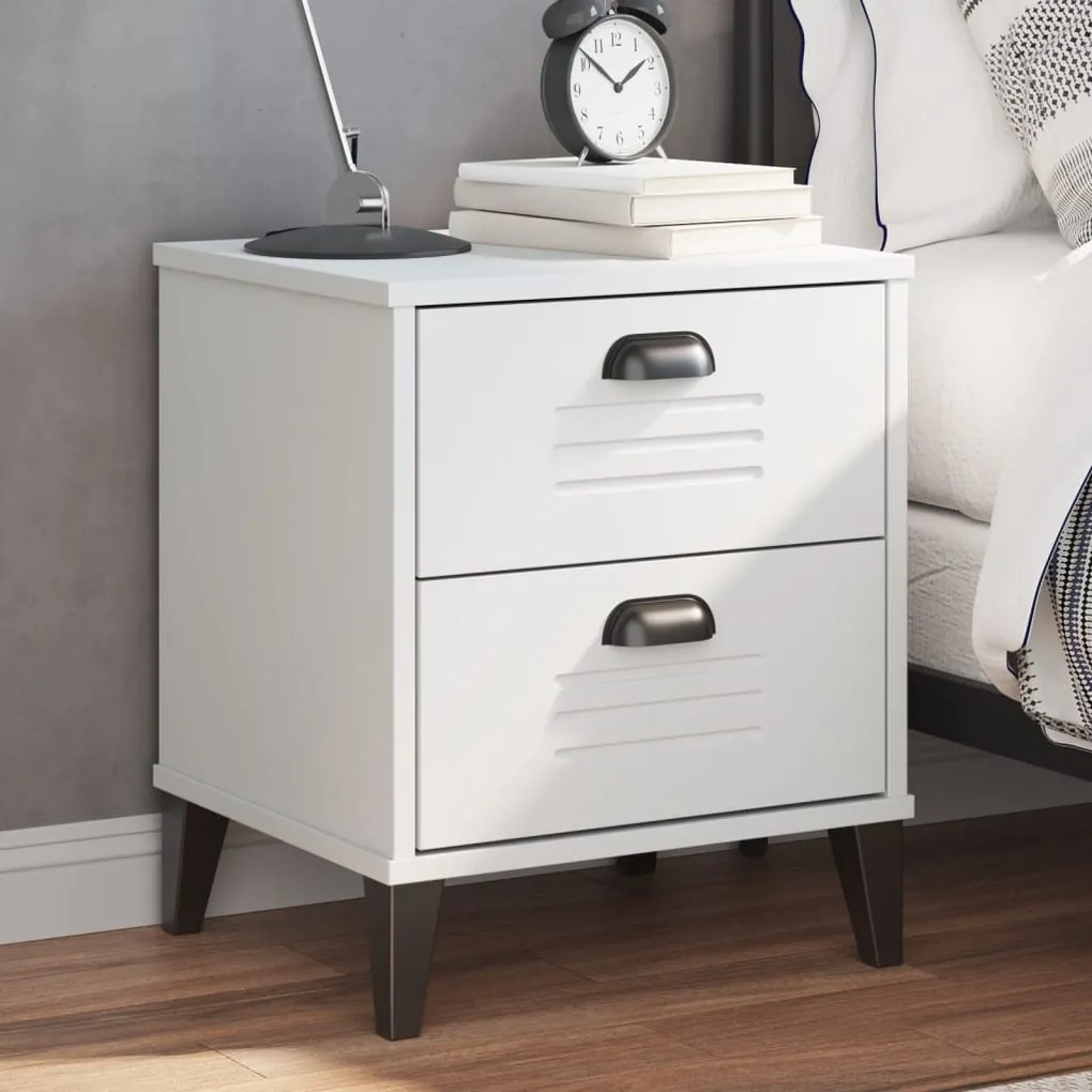 Mesa de cabeceira VIKEN derivados de madeira branco