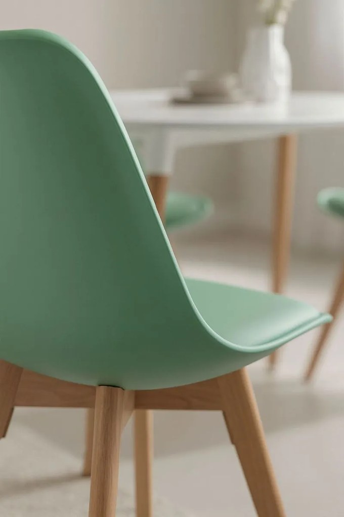 Pack 4 Cadeiras Synk Basic - Verde Jade