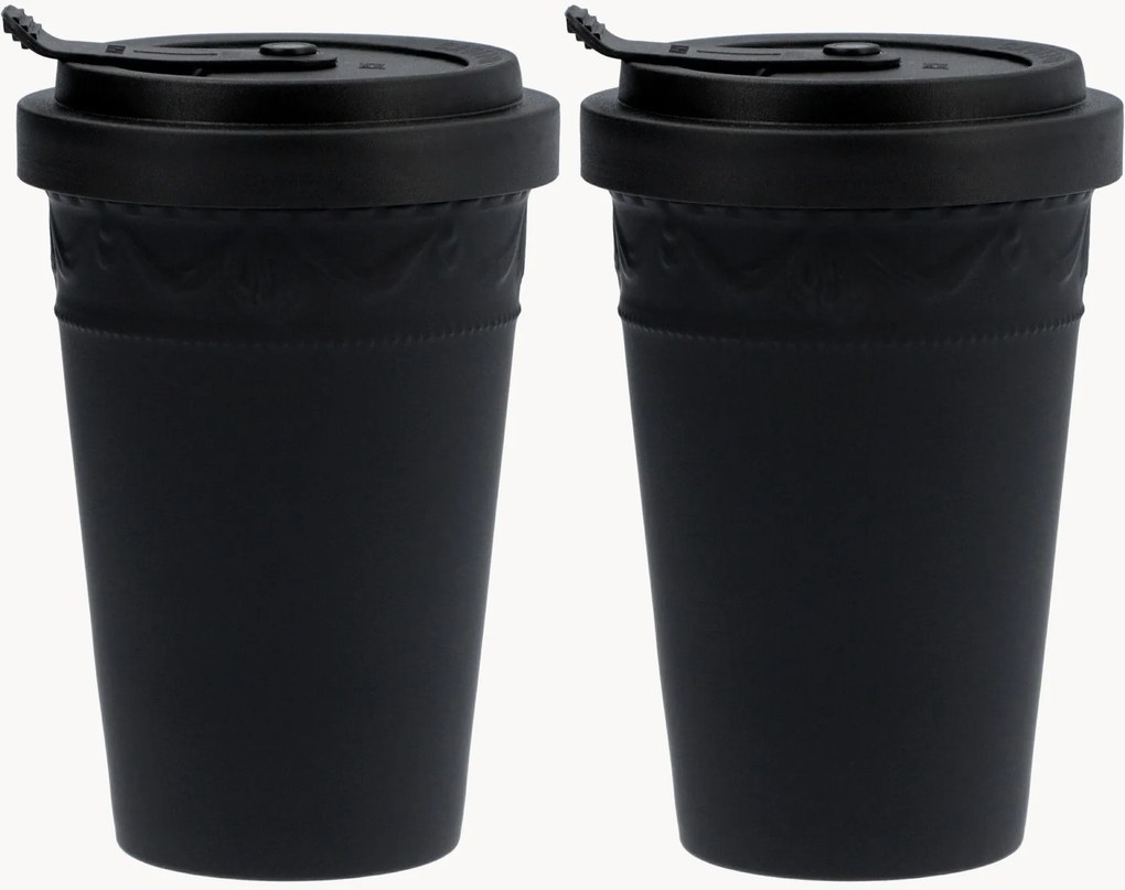 Copos para viagem Kurland, conjunto de 2