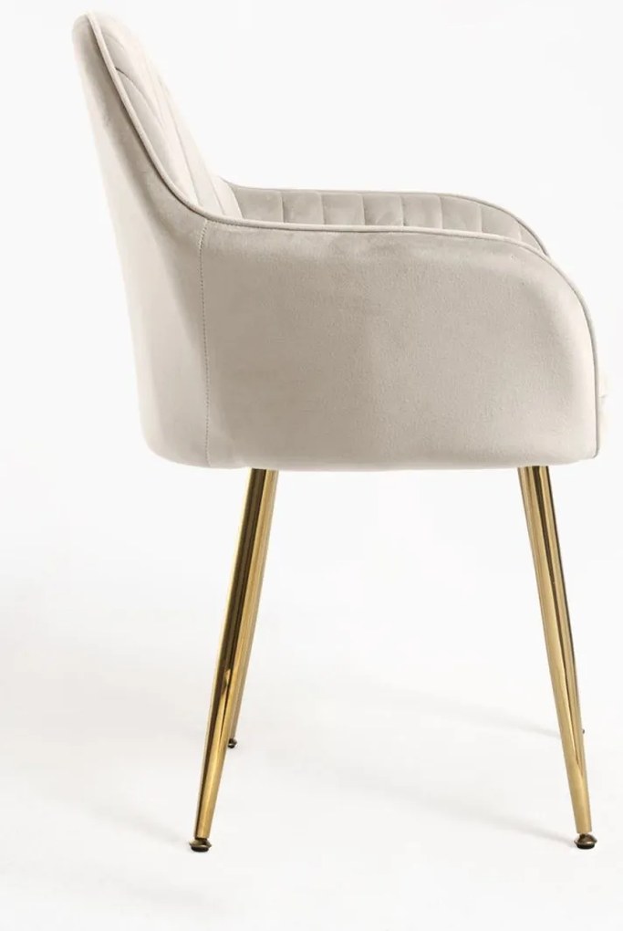 Cadeira Chic Golden - Beige