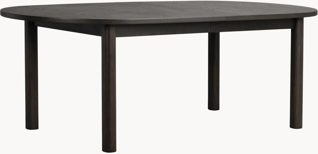 Mesa de jantar oval em madeira de carvalho Gifford, 220 x 100 cm