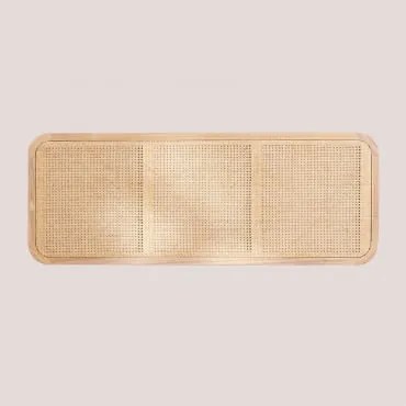 Cabeceira Para Cama De 135 Cm E 150 Cm Em Madeira Ralik Design Madeira Natural Clara & 150 Cm - Sklum