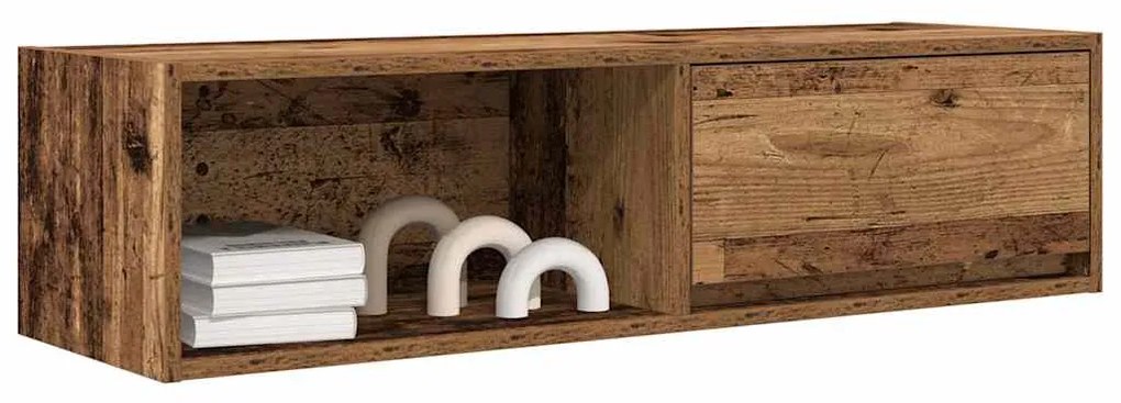 Móvel de TV 100x31x25,5 cm derivados de madeira madeira velha